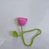 Unique Knitted Bookmark Handmade Crochet Book Marker Creative Floral Pendants  Girls