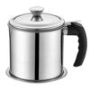 Stainless Steel Oil Pot with Filter Large Capacity Oil Filter Pot Frying Cooking Oil Storage Pot Container Jug Kitchen Gadget