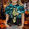 Kids Halloween Short Sleeve T-Shirt for Boys and Girls