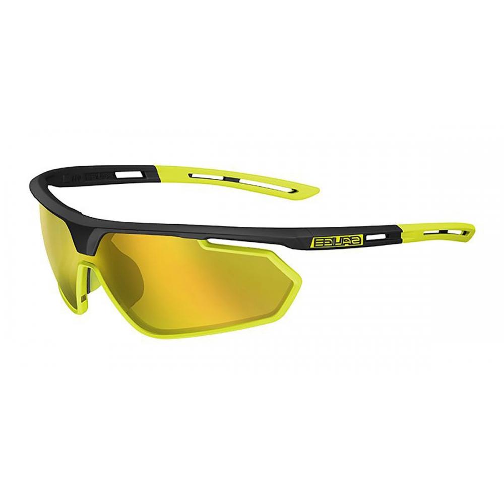 Salice 018 Rwp Nero Rw Giallo Unisex Sunglasses