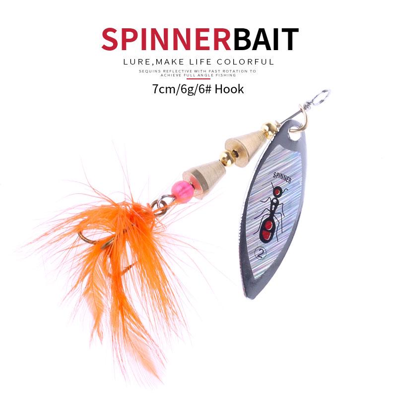 Buy Hengjia Fishing Lure Fishing Spoon Lure Sequins Paillette Metal