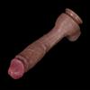 Lifelike Realistic Penis Soft Silicone Skin,Simulated Human Meridians,Two Large Sizes Available for Female Masturbation and Couple Sex Adult Sex Toys