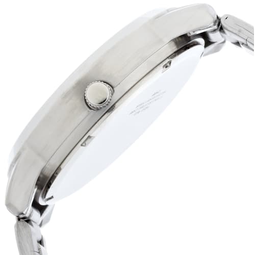 Citizen Q&Q FREE WAY Metal Collection Men's Watch, Analog Display, Date and Day Display, Water Resistant to 5 ATM, White, AA92-9954