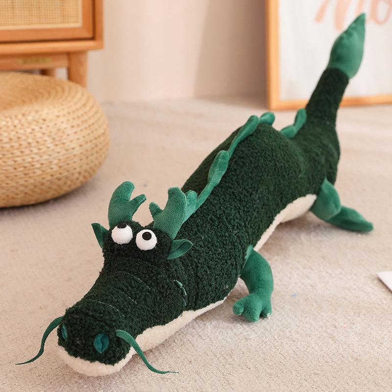 

Red Chinese dragon doll plush toy long dragon doll kindergarten baby rag doll birthday gift 90cm（0.5kg） зелений