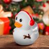 Mini Christmas Resin Ducks Desk Decor Animal Figures Party Bathroom Garden Classroom Cake Decoration Apartment Hotel