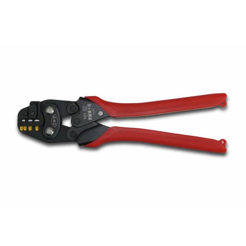 Nichifu Terminal Industry Crimping Tool, Handle Color: Red, NH-32, Attachment Tool