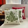 Red Throw Pillowcover INS Style Cushion Cover Soft Christmas Plush Pillowcase Sofa/Bed