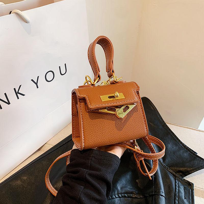 

Новая модная высококлассная сумка через плечо с замком, трендовая женская сумка