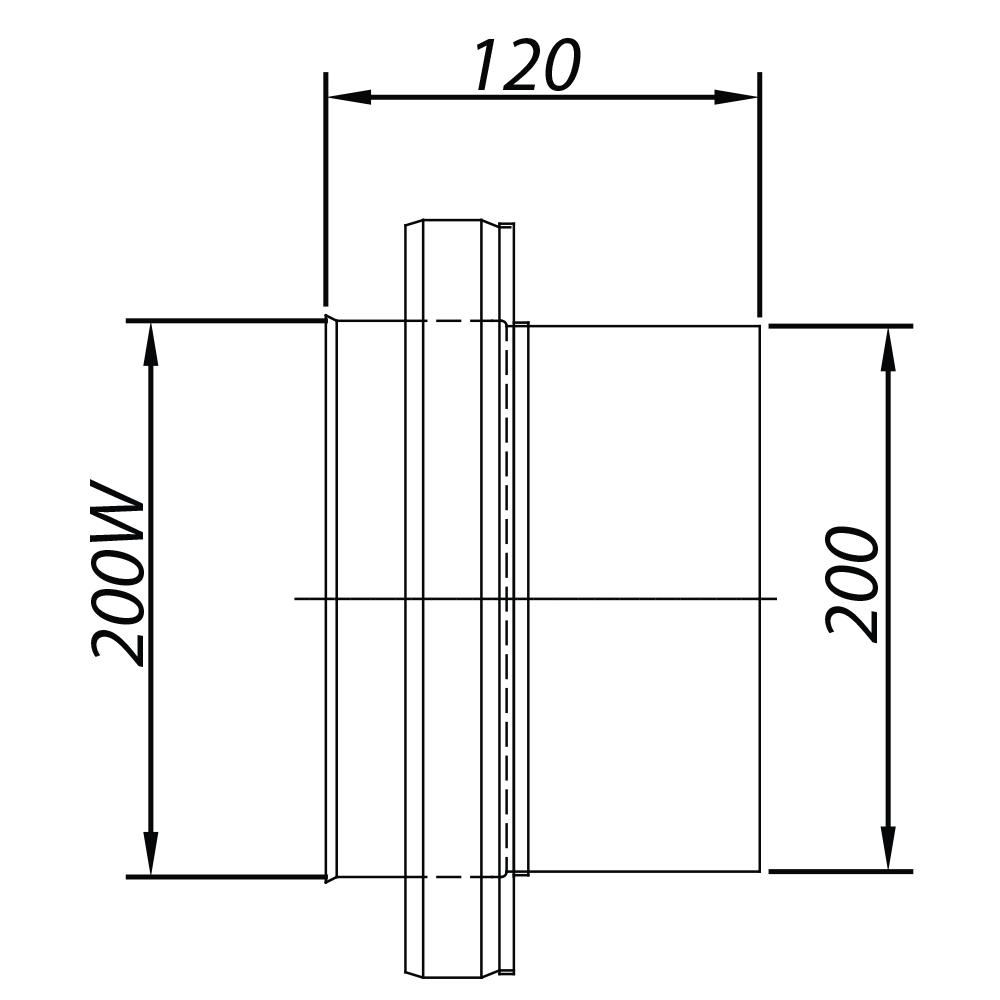 ADAM DW Passage EW/DW for Black Steel Fi 200