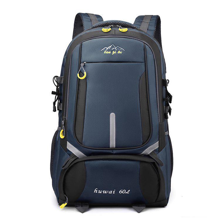 

Уличный рюкзак большой вместимости для походов и кемпинга 36-55L темно-синий