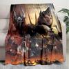 1PC The Lord of the Rings blanket, all-season lightweight home office outdoor nap multifunctional blanket, Christmas gifts