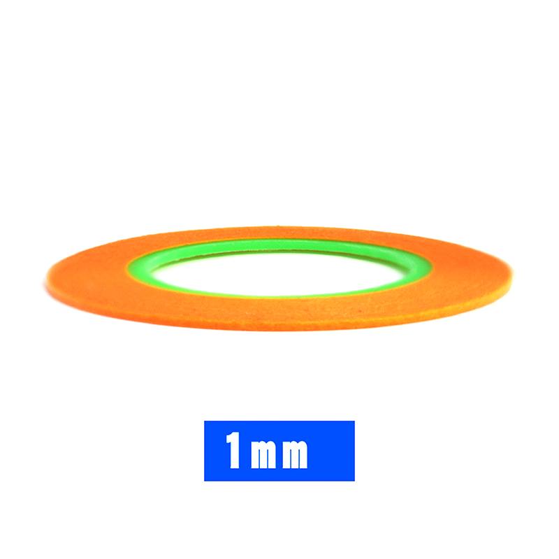 

18М 1/2/3мм Желтая Модельная Маскировочная Лента Клейкая Текстурированная Бумага Украшение Автомобильной Краски Бесшовная Отрывается Руками Без Следов Для Покраски 1mm