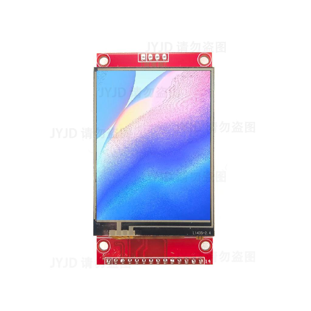 2,4" 2,4 Zoll 240x320 SPI TFT Serieller Port Modul 5V/3,3V PCB Adapter Micro SD Karte ILI9341 / ST7789V LCD Display Für Arduino