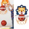 709H Children Hanging Basketball Board Punch Free Boys Basketball Stand Toys Kindergarten Indoor Sports Basketball Hoop Small Blue