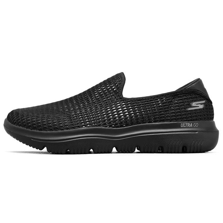 Skechers Go Walk Evolution Ultra Lightweight Breathable Slip-On Casual Shoes Men sneakers Black 661063-BBK 39.5