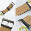 Used COACH Watches Baxter CA.118.2112.1640 Signature Stainless Steel/leather Silver Dark gray