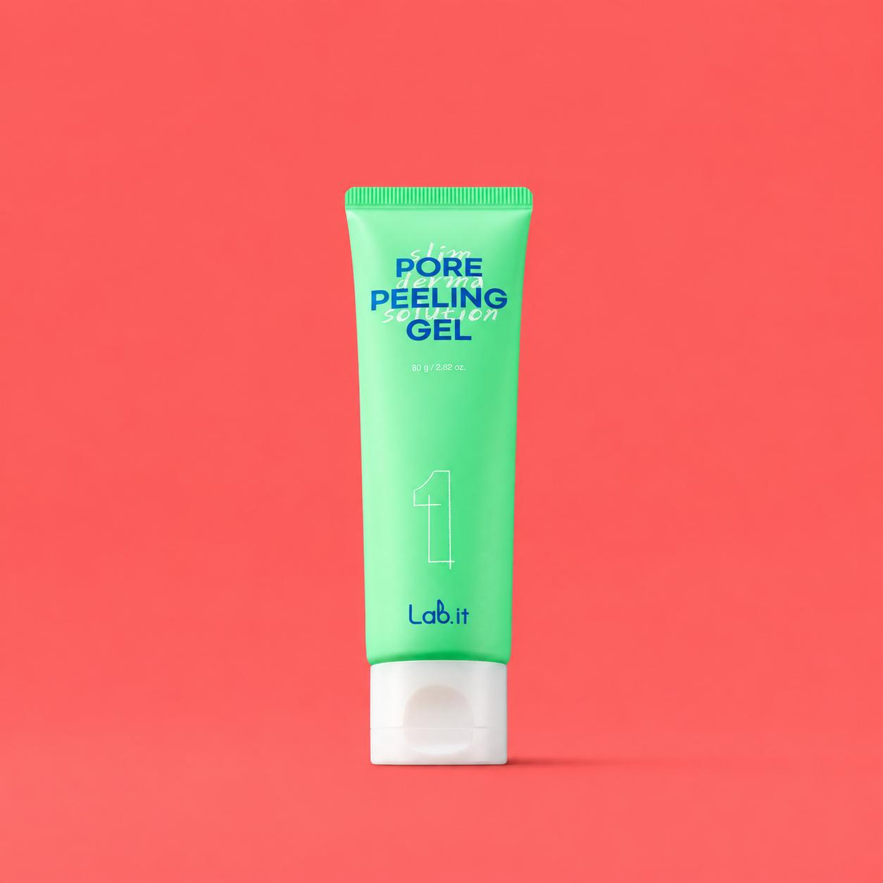 Lab it by Dr.G Pore Peeling Gel 80g – Gentle Exfoliating Facial Peeling Gel for Smooth Pore Care