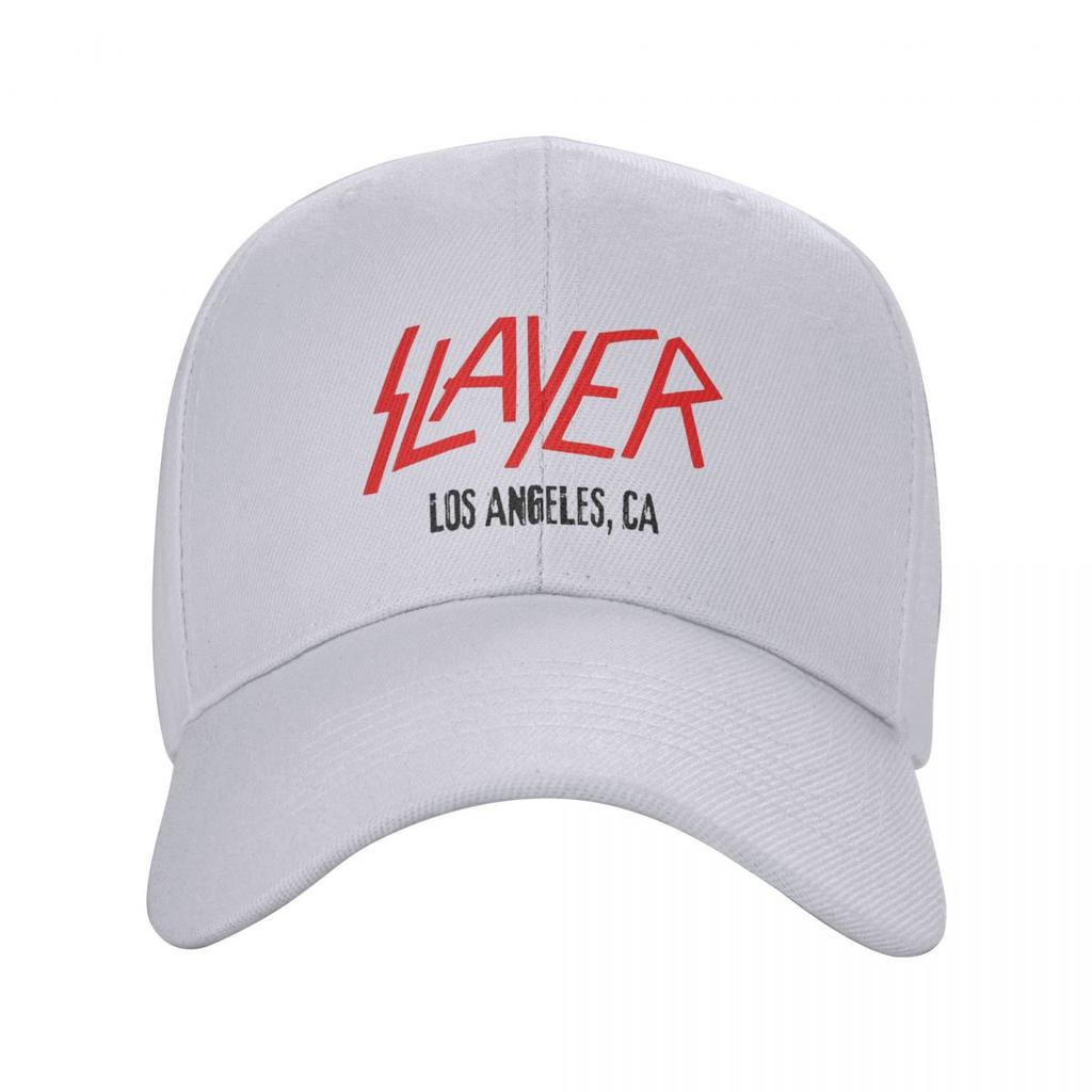 Slayers Logo Heavy Metal Band Cap Fashion Casual Baseball Caps Adjustable Hat Hip Hop Summer Unisex Baseball Hats