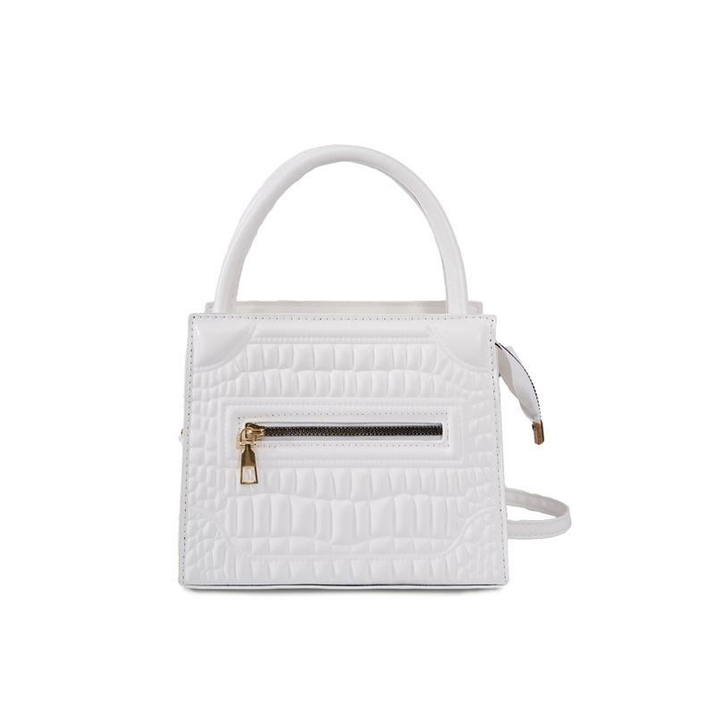 Shoulder bag New dopamine solid color fashionable solid color handbag niche texture messenger small square bag