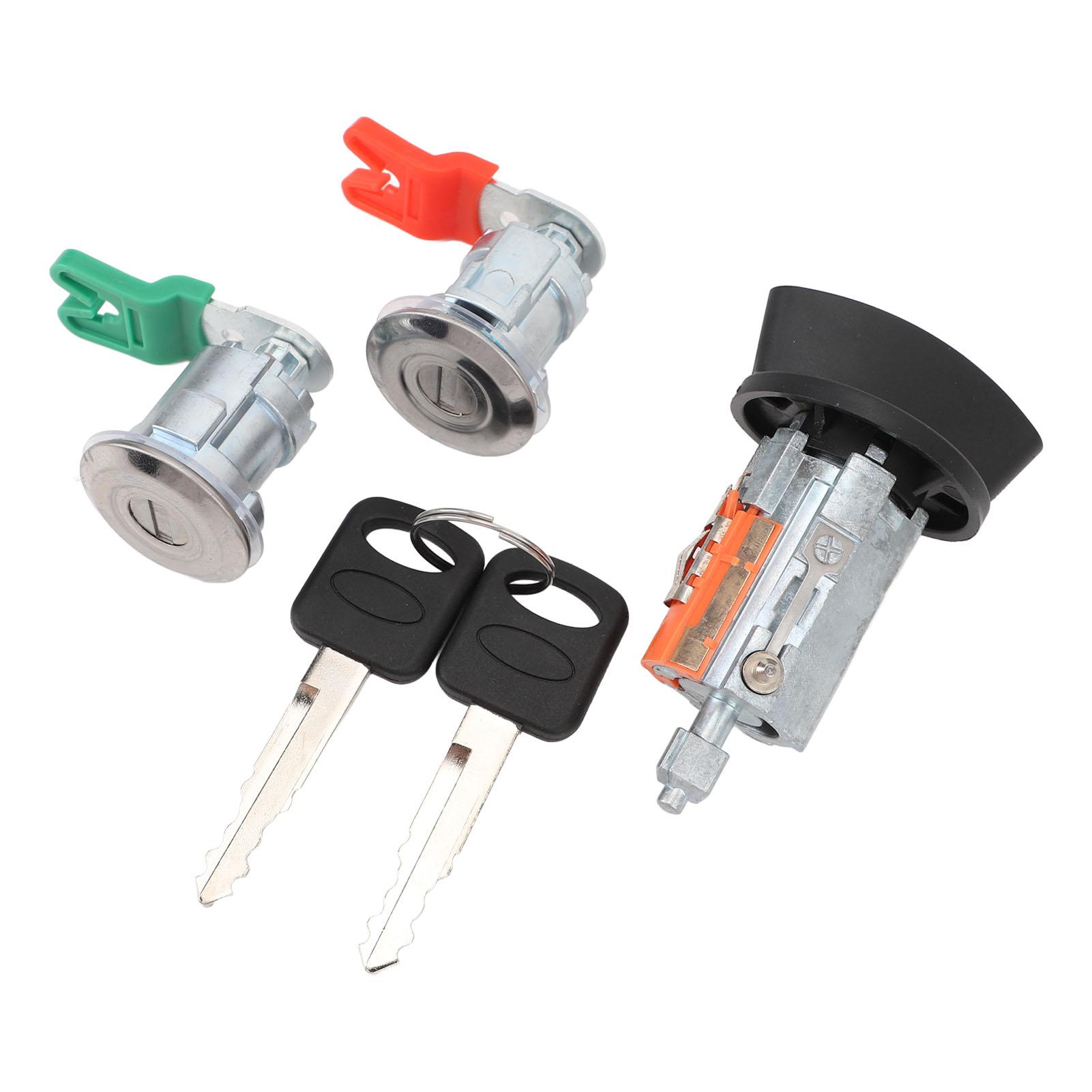 

Ignition and Door Lock Cylinder Set 703369 with 2 Keys for Econoline Van 1997‑2020