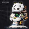 Not Yet Bricks: Semi-Mecha Space Astronaut Panda - Educational Building Block Toy