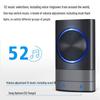 Wireless AC Digital Music Doorbell with Remote Control Sensor – EU/UK Regulations