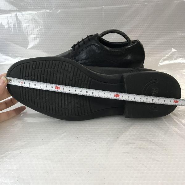 Germany Heritage/sioux/Leather Plain Toe Shoes/8/26.5/Black/Business Dress(USED)