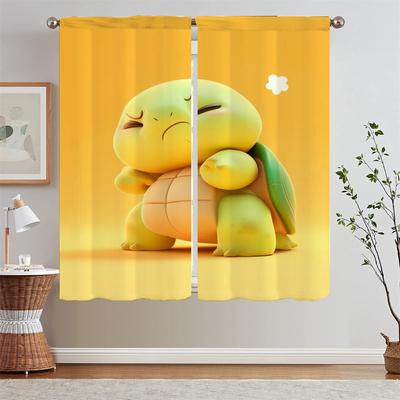 Don't Get Angry Too Easily When Something Bad Happens Bathroom Curtains for Rooms Bedroom Curtains 2 Pieces Window Curtain Blind