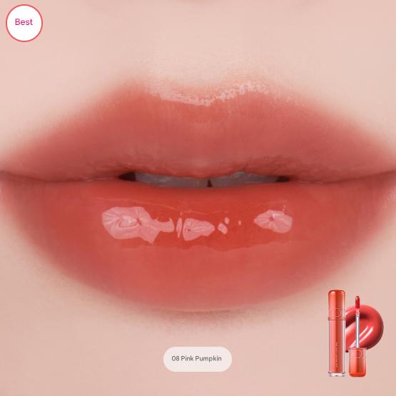 

rom&nd The Juicy Lasting Tint (Продление) (27 вариантов) #08 Pink Pumpkin