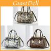 Minimalist Pu Handbag With Lock Closure And Embellishments For Daily Use