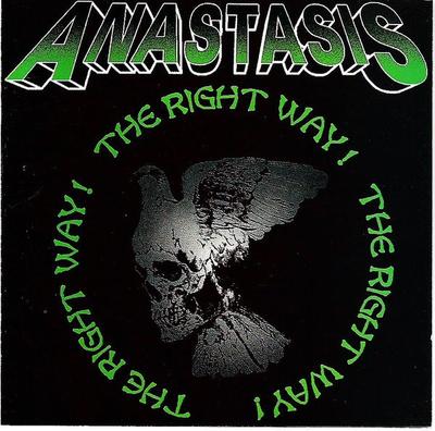 CD ANASTASIS - The Right Way ! CD25305 Impact Records, 1993 Germany Rock Used