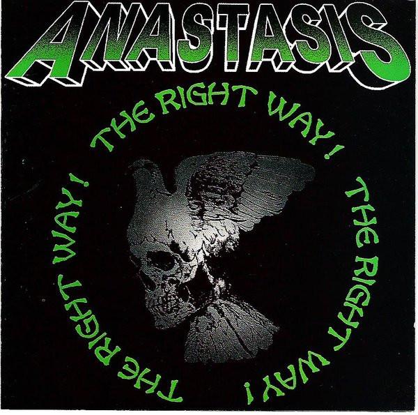 

CD ANASTASIS - The Right Way ! CD25305 Impact Records, 1993 Germany Rock Used