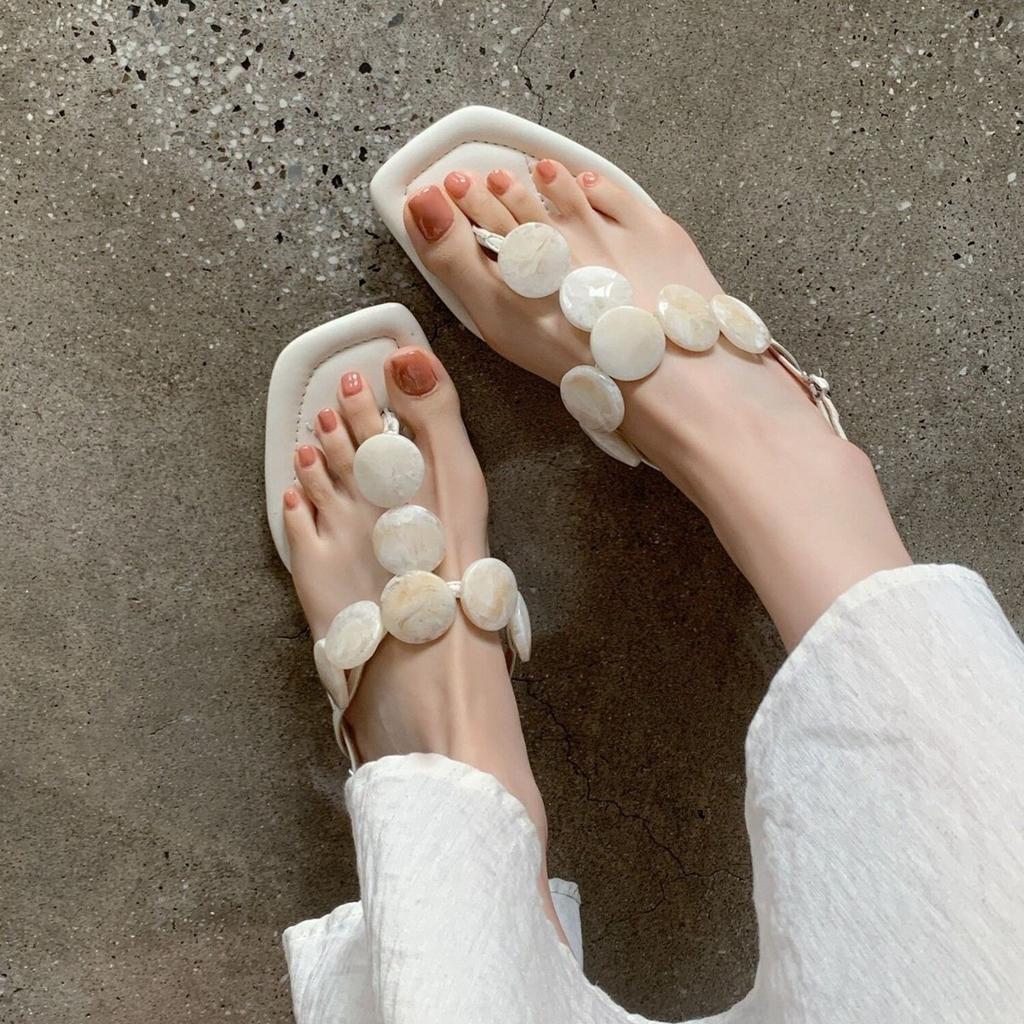 New Style Square-toe Shoes with Anti-slip Soft Soles and Fine Straps - Women's Sandals Devotion