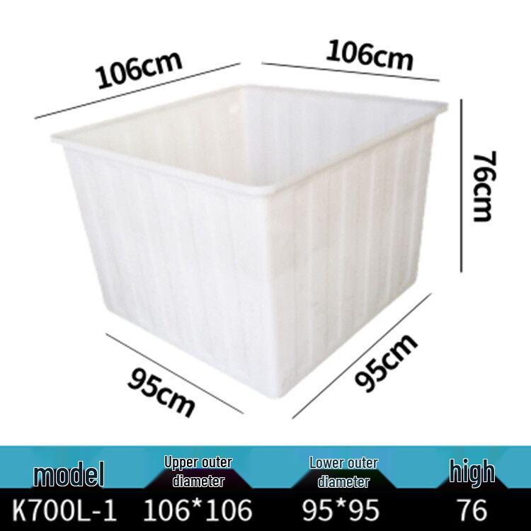 Durable Thickened Plastic Water Tank & Soaking Sink for Aquaculture and Fish/Turtle Farming
