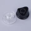 1 PCS Clear/Black Universal Precision Comfort Cylinder Seal Sleeve Silicone Replacement Silicone Ring