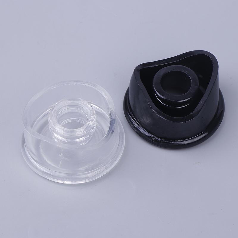 1 PCS Clear/Black Universal Precision Comfort Cylinder Seal Sleeve Silicone Replacement Silicone Ring