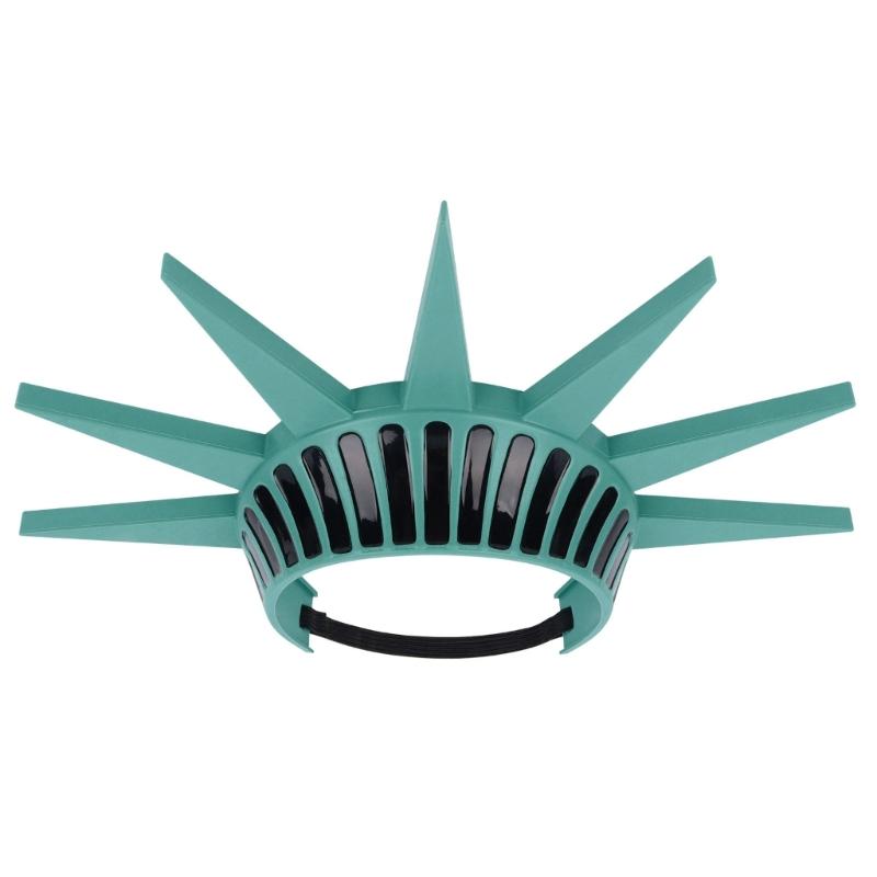 

Statue Of Liberty Crowns Hairband Cosplay Costume Accessory Headwear For Halloween Party Independence Day Celebration 1