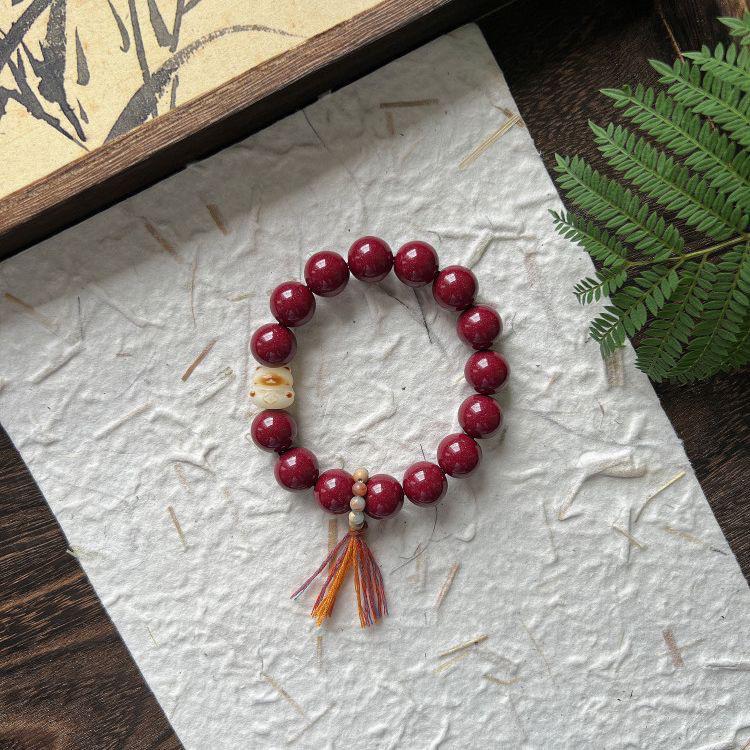 Charming Pink Crystal Floral Bracelet - Court Style Dream Gift for Girlfriend