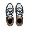 Li Ning Klassische Mode Trendige Dicke Sohle Höhenerhöhend Schlankmachend Vielseitige Brotschuhe Herren Sneaker Blau Schwarz AGCV059-3