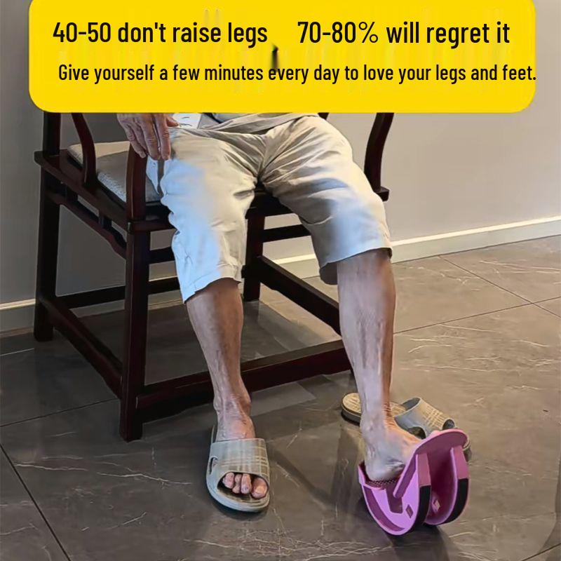 Foot and Ankle Muscle Stretcher: Achilles Heel, Tendon, Sole Rehabilitation Tool Calf Stretching Angled Pedal розовый