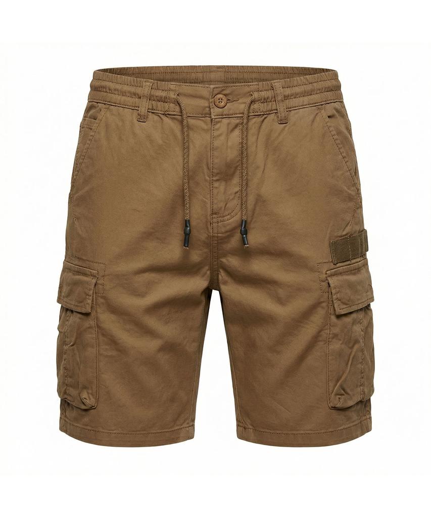 Pentaon Military Cargo Navy Seal Spandex Elastic Waist Shorts