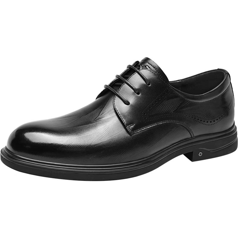 HLA Men s Leather Derby Dress Shoes 41