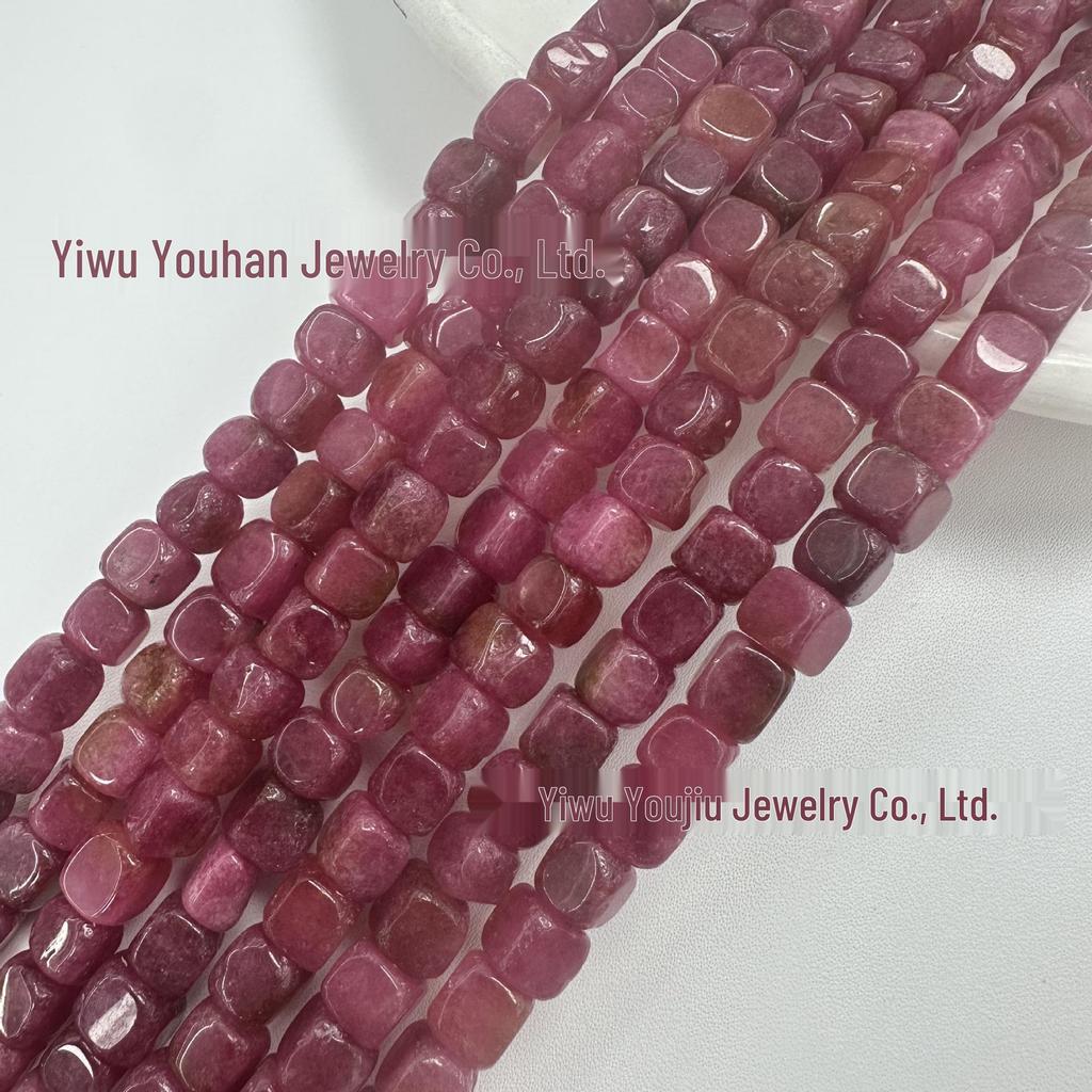 Natural Stone Square Beads for DIY Bracelets & Necklaces