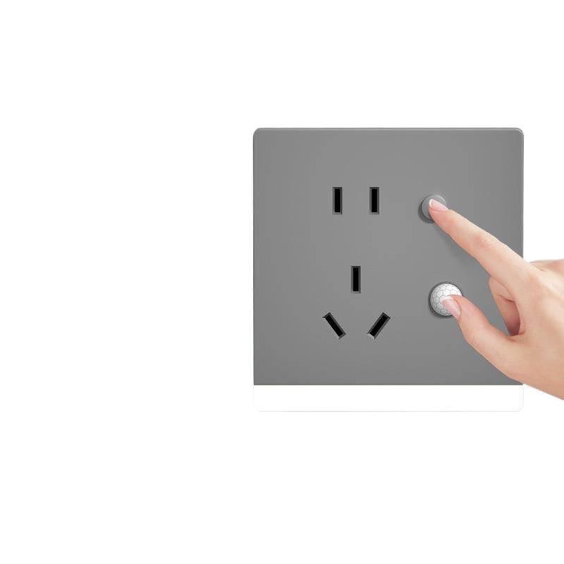 LED Night Light with Motion Sensor, Recessed Floor Lamp & Socket for Staircase, Corridor, Bedside