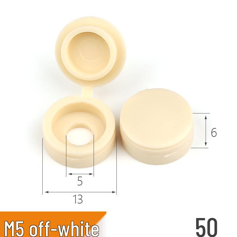 Thickened Decorative Self-tapping Screw Cap M4M5 - Plastic Protective Hole Plug for Furniture