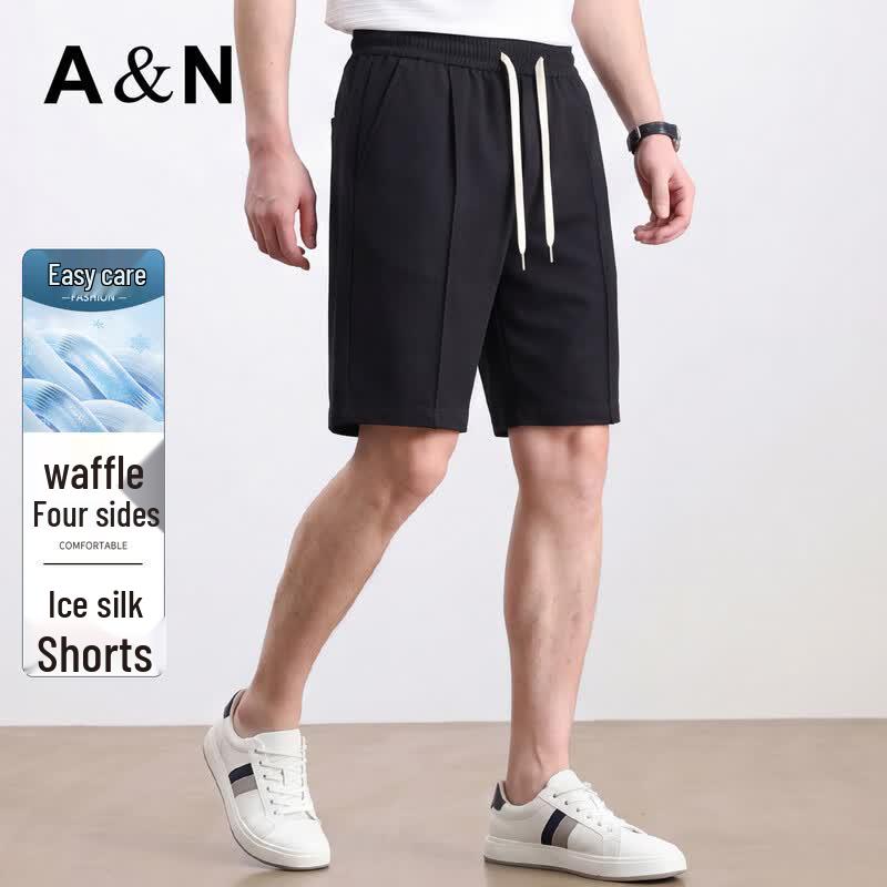 Men s Waffle Knit Athletic Shorts 3XL