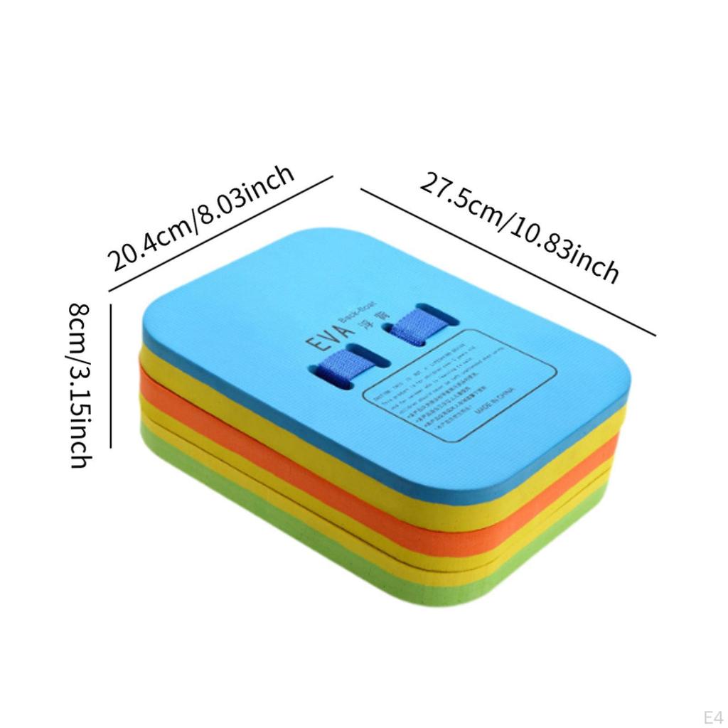 Back Float Eva Beginners Adjustable Kids Adults Waterproof Rectangle Comfortable Swim Foam Belt