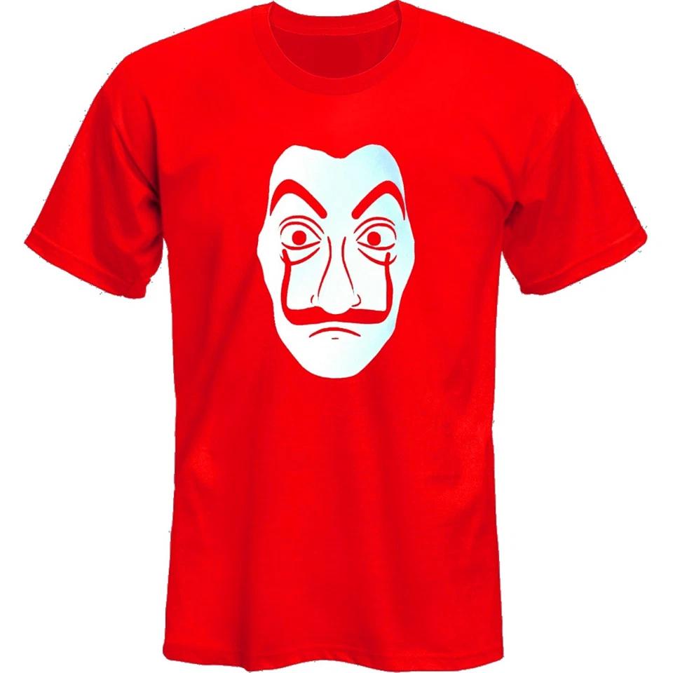 House of paper Dali Mask  T-shirt Tee L