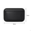 Car Storage Bag Seat Gap Filler Pocket PU Leather Phone Holder Essentials Organizer