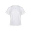 T Shirts Women's White Crew Neck Moderate IA6099